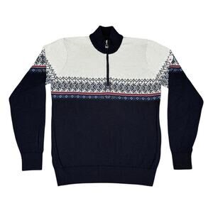 Dale of Norway Hovden Quarter Zip Wool Sweater